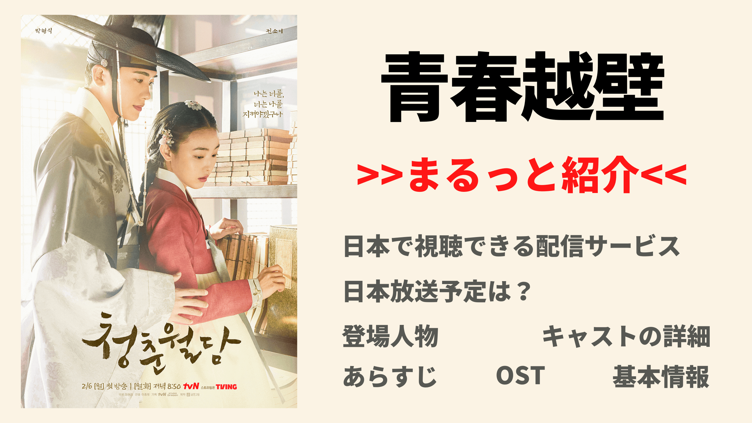 パク・ヒョンシク＆チョン・ソニ主演ドラマ【韓国ドラマ｜青春 